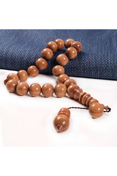 TESBİHCİBABA Mascot Boy Asya Chestnut Prayer Beads from the Heart of Music