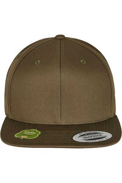 Flexfit Snapback aus Bio-Baumwolle