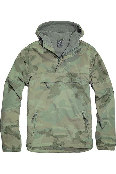 Brandit Herren Fleece-Windbreaker zum Überziehen