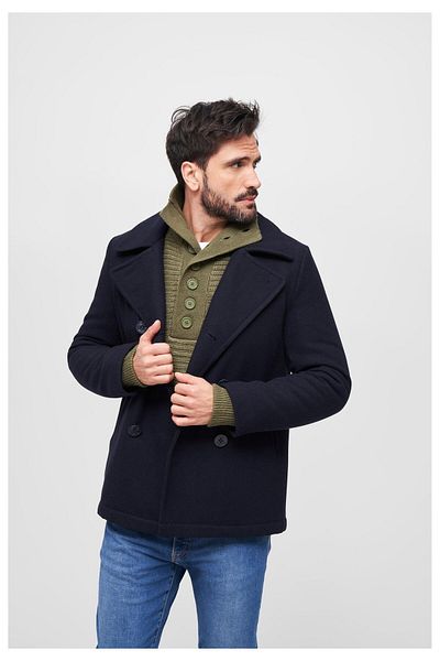 Brandit Herren Pea Coat