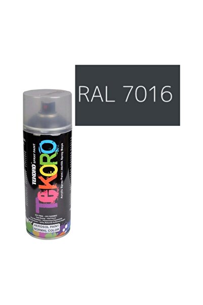 TEKORO Antrasit Gri Sprey Boya Fıs Fıs