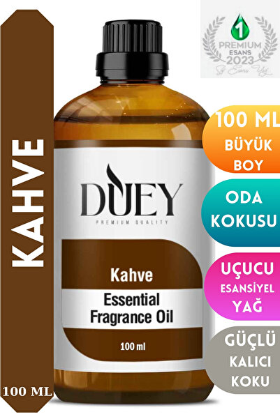 DUEY Kahve Uçucu Yağ 100ML Buhurdanlık Yağı Difüzör Esansı Oda Kokusu Esansı ...