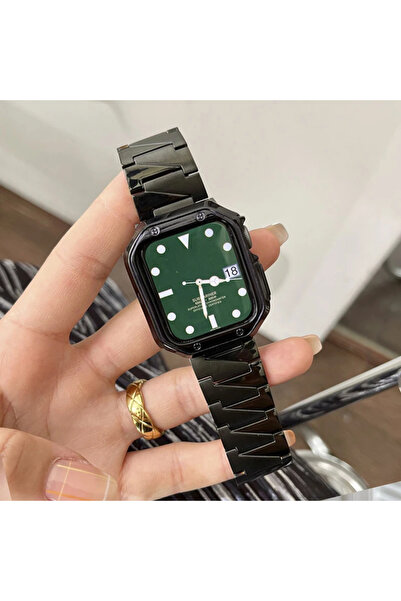 PSGT Watch 2/3/4/5/6/7/8/9/se38-40-41MM Uyumlu Metal Paslanmaz Kordon Fine Steel