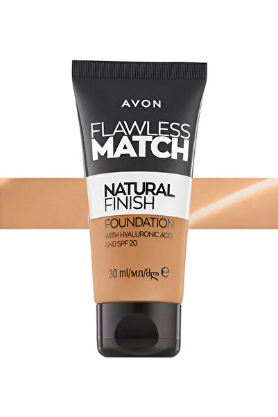 AVON Flawless Match Natural Likit Fondöten Spf20 30 Ml. Warm Ivory 125G