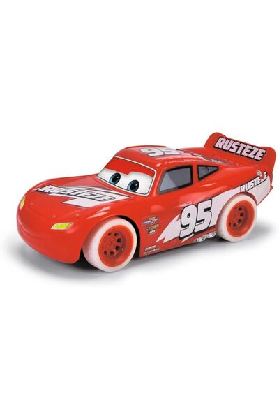 Jada Disney Pixar Cars Glow Racers Lightning McQueen 1/24 Model Araba
