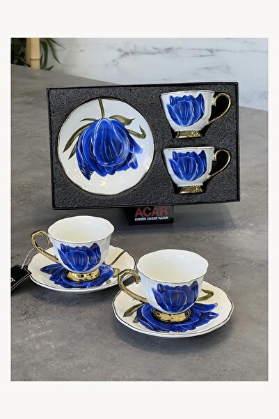 ACAR Tiffany 2-Piece Coffee Cup Set Blue