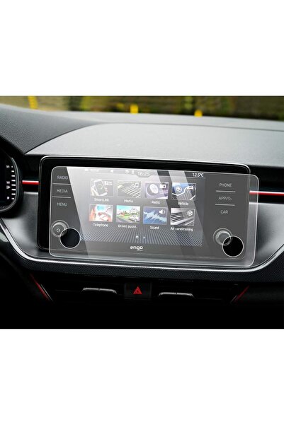 Engo سكودا سكالا 8 بوصة ماتي حامي الشاشة الوسائط المتعددة بوليرو