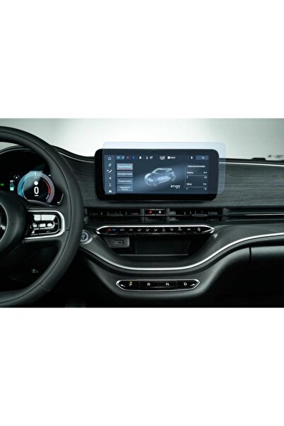 Engo واقي شاشة كهربائي متعدد الوسائط من فيات 500e مقاس 10.25 بوصة