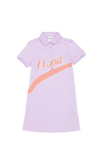U.S. Polo Assn. Κοριτσίστικο πλεκτό φόρεμα Magnolia