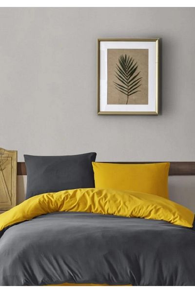 Sheri Home Sheri Basic Διπλό Παπλωματοθήκη - 200cm x 220cm, 100% Βαμβάκι