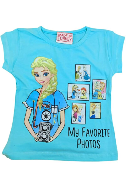 KAMİKAM P Pamučni džersej Kvalitetna majica za devojčice