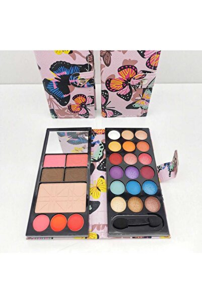 Rose Anylady Eye Shadow Blusher Powder Lip Steak Cream Eyebrow Powder