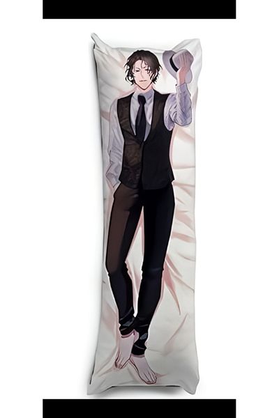 owl bag Kimetsu no Yeiba - Muzan Patterned Anime Hugging Pillow