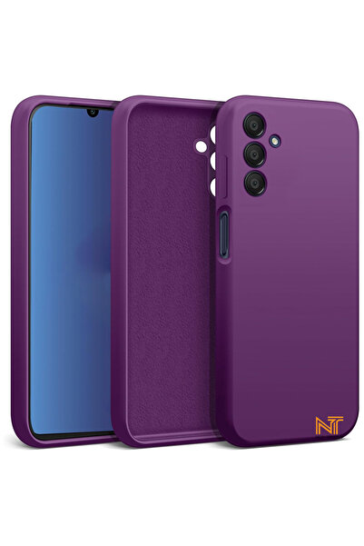 Nezih Case Samsung Galaxy M14 5g Kılıf Kamera Korumalı Lansman Kadife Iç Yüze...