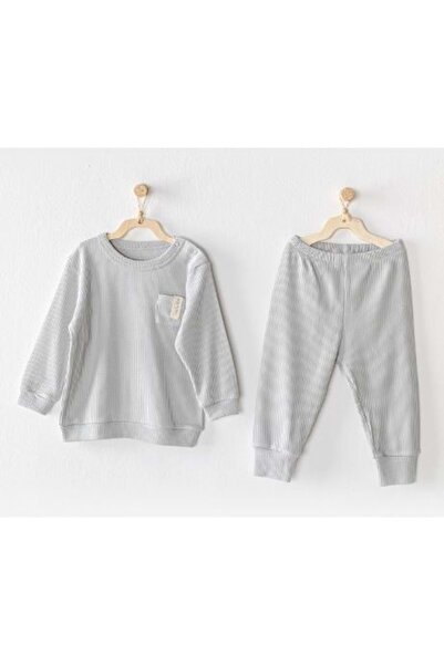 andywawa Kids 2 Piece Set Gray