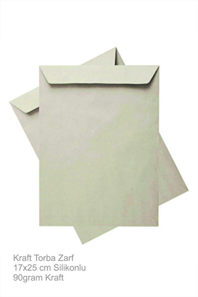 Örün Matbaa Plic Oyal 100 Bucuri Silicon Kraft Bag - 17x25cm Pret