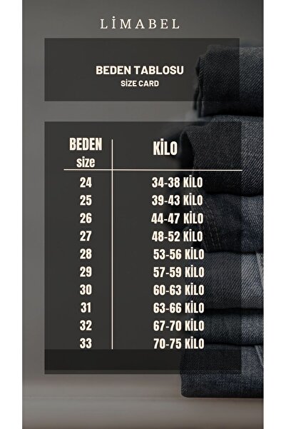 LİMABEL Dora Kadın Siyah Yüksek Bel Geniş Paça Kargo Kot Pantolon Kargo Cepli Jeans