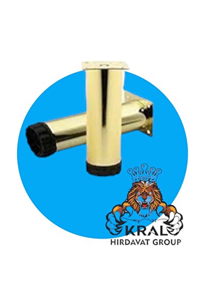 KRAL HIRDAVAT 4 Baze metalice. Picior de dulap, 15 cm diametru - 42 mm, șurub...