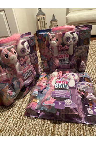 Barbie Pijama Partisi Hediye Seti Barbie Cutie İkili Evcilik Set