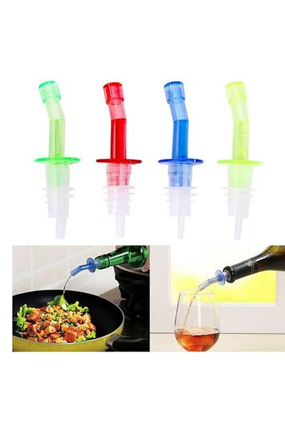 Kenpool Plastic Lid Bottle Stopper 2 Pieces Assortment