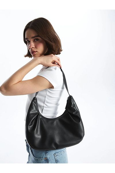 LC Waikiki ACCESORII LCW Geantă de umăr pentru damă cu aspect piele