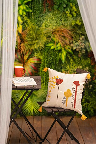 cottoncloth KAKTÜS BOHEM PUNCH NAKIŞLI KIRLENT KILIFI