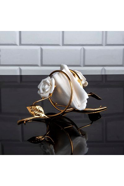 Hinora Συρμάτινη θήκη χαρτοπετσέτας Daisy Rose