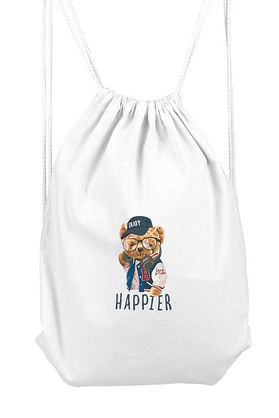herotasarım Αθλητικό σακίδιο πλάτης Happier - Μοντέλο BLL4720