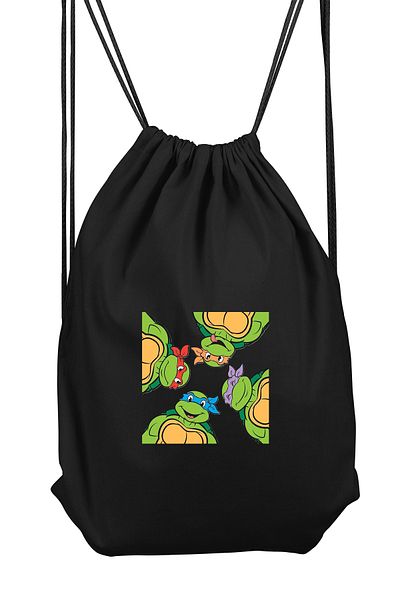 herotasarım Αθλητικό σακίδιο πλάτης Ninja Turtle - bll4473