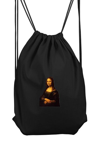herotasarım Αθλητικό σακίδιο πλάτης Mona Lisa - bll4833