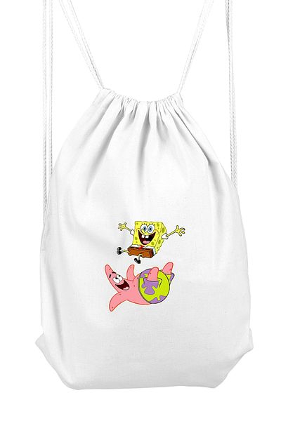herotasarım Αθλητικό σακίδιο πλάτης Bob Sponge - BLL4776