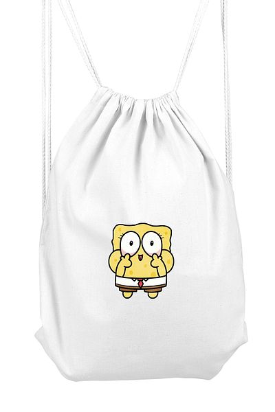 herotasarım Αθλητικό σακίδιο πλάτης Bob Sponge - BLL4464