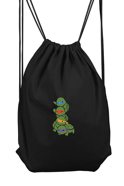 herotasarım Ninja Bll4460 Model Sports Backpack - Turtles