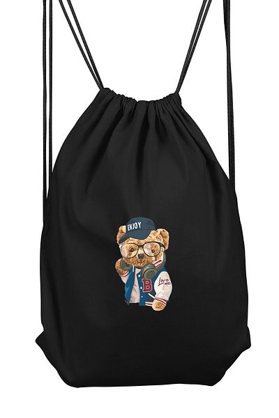 herotasarım Σακίδιο πλάτης αθλητικού στυλ Teddy Bear - bll4489
