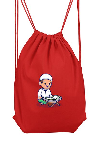 herotasarım Children's Sports Backpack - Quran Reading Model bll4454