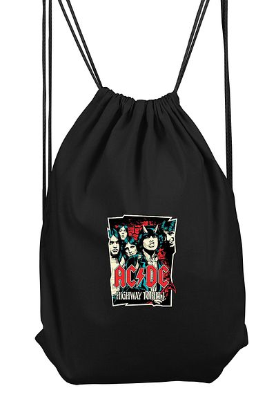 herotasarım Αθλητικό σακίδιο πλάτης ACDC - Bll4685