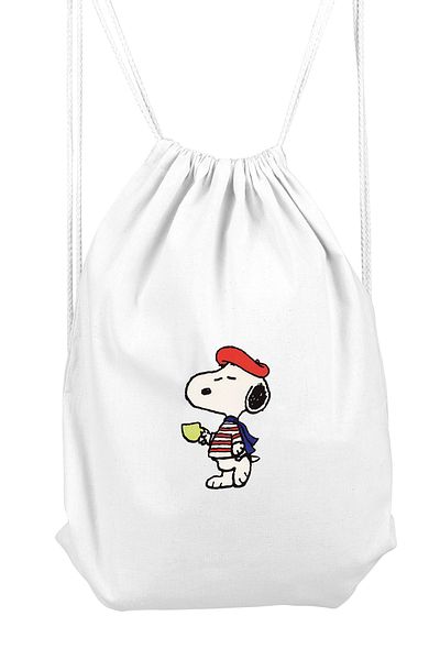 herotasarım Αθλητικό σακίδιο πλάτης Snoopy Artist - BLL4517