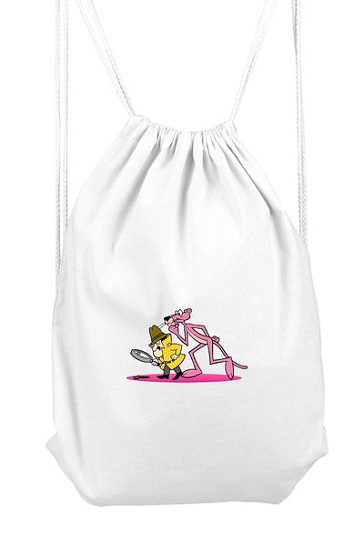herotasarım Αθλητικό σακίδιο πλάτης Pink Panther με σχέδιο - BLL4862