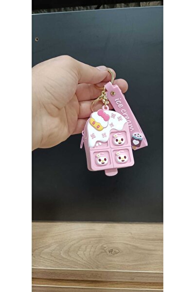 Meyra Accessories Mini Distortion Wallet Popitli Chrome Colorful Silicone Zip...