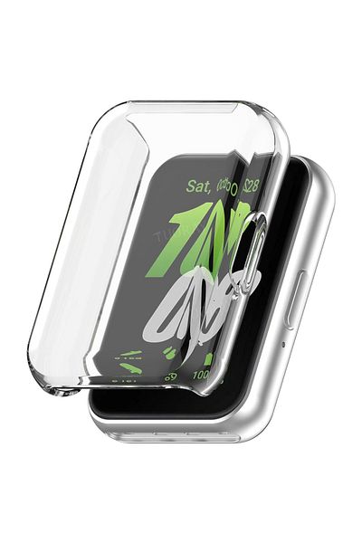 NANOSPACE Samsung Galaxy Fit 3 - حافظة سيليكون ملونة متوافقة مع حافظة الحماية الكاملة