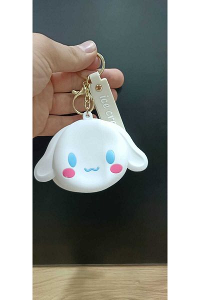 Meyra Accessories mini debris wallet popitli cinnamoroll kuromi stitch frog multicolored silicone zipper wallet
