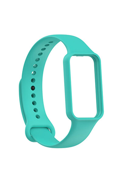 İncisoft Xiaomi Mi Band 8 Active Uyumlu Silikon Yüksek Kalite Spor Kordon Kayış