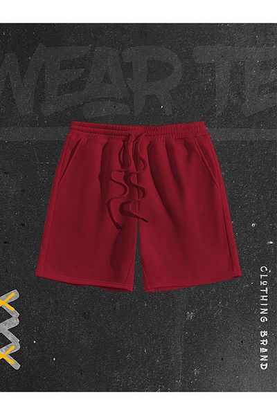 WEARTEX New Season Men's Combed Cotton Fabric Wave Printed Shorts
