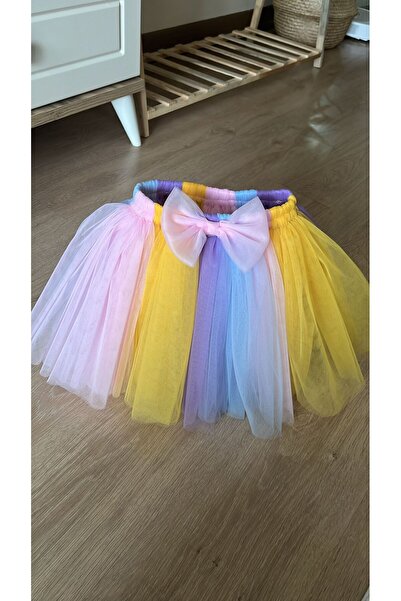 Sare Çocuk Giyim Special Colorful Tutu Skirt for Flag