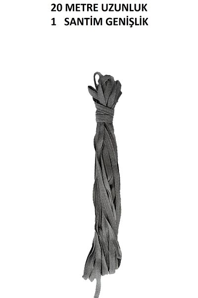 U5 FASHION Μήκος 20 μέτρα 1 εκατοστά πλάτος Houndstooth Extrafor Grey Narrow Woven Ribbon