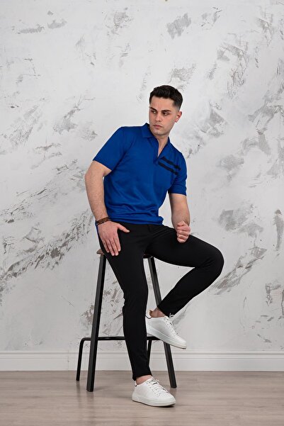 AKÇAYLAR Поло з мікрофіламентної тканини, облягаючий, чоловічий футболка