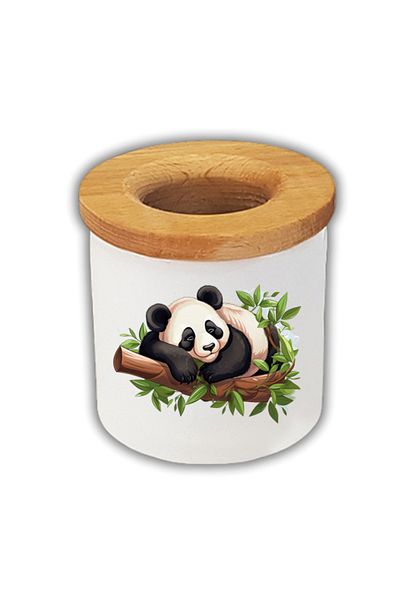lili hediyelik Θήκη για στυλό με θέμα Panda στο κλαδί