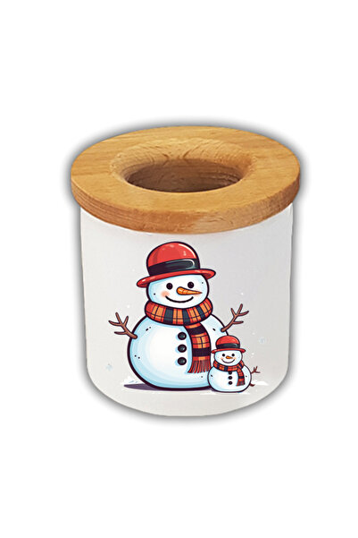 lili hediyelik Несесер за моливи с тема „Снежен човек“