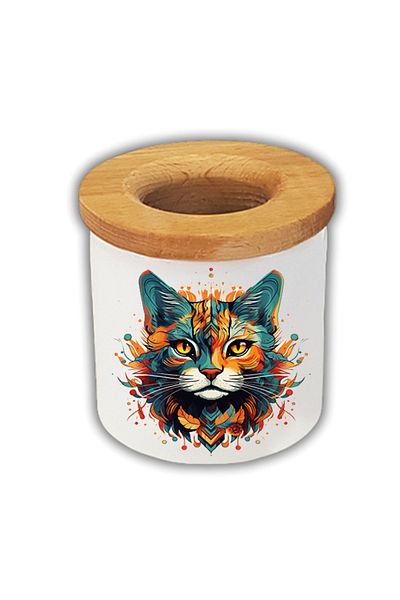 lili hediyelik Μολυβοθήκη με στάμπα Flaming Cat