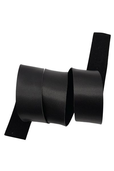 angel çanta aksesuar Αξεσουάρ Angel Bag 4 cm Λωρίδα Τεχνητό Δέρμα Μαύρο Χρώμα 1 μέτρο